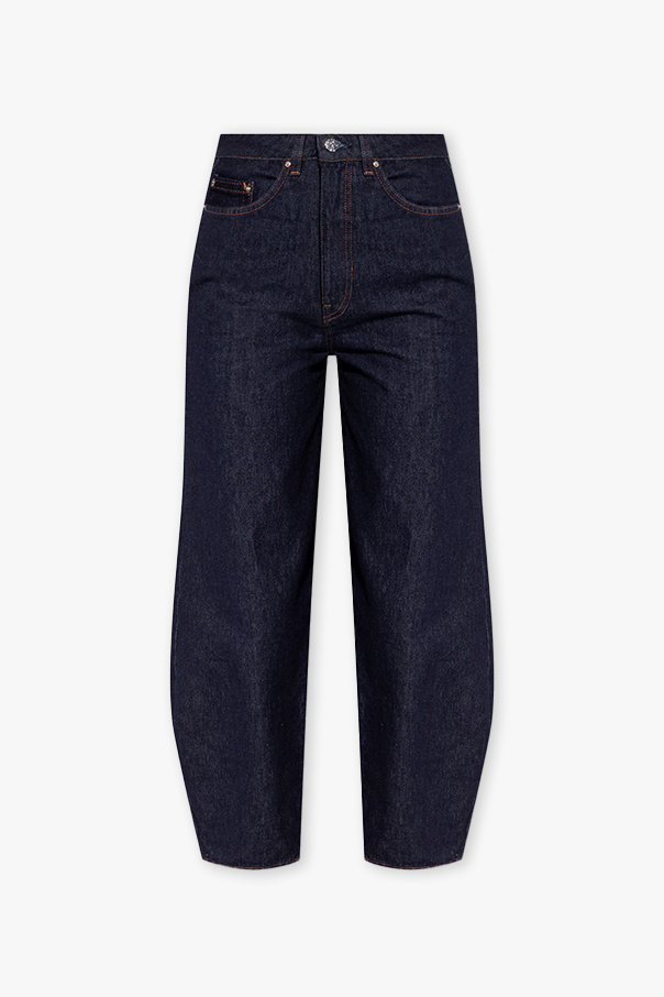 Navy blue Barrel jeans TOTEME - Vitkac GB